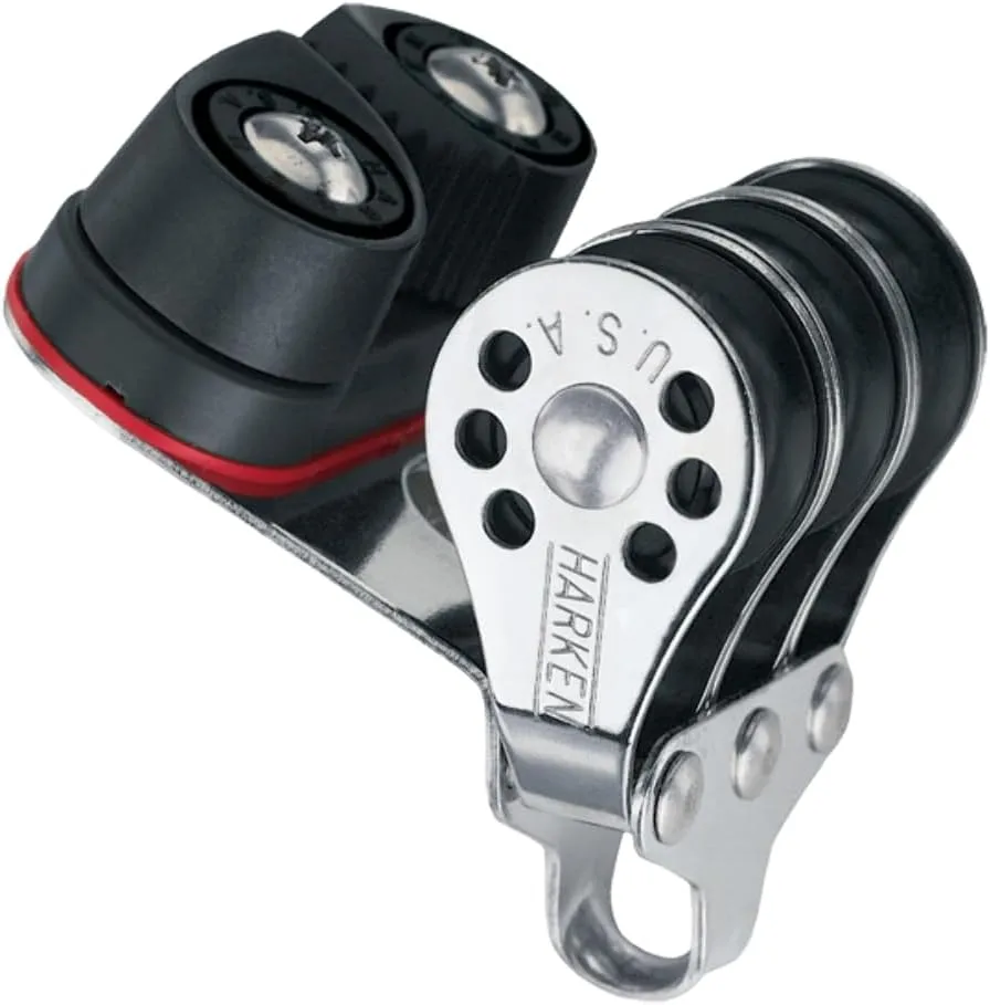 HARKEN 22mm Triple Micro Block w/Cam Cleat [230]