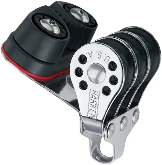 HARKEN 22mm Triple Micro Block w/Cam Cleat [230]