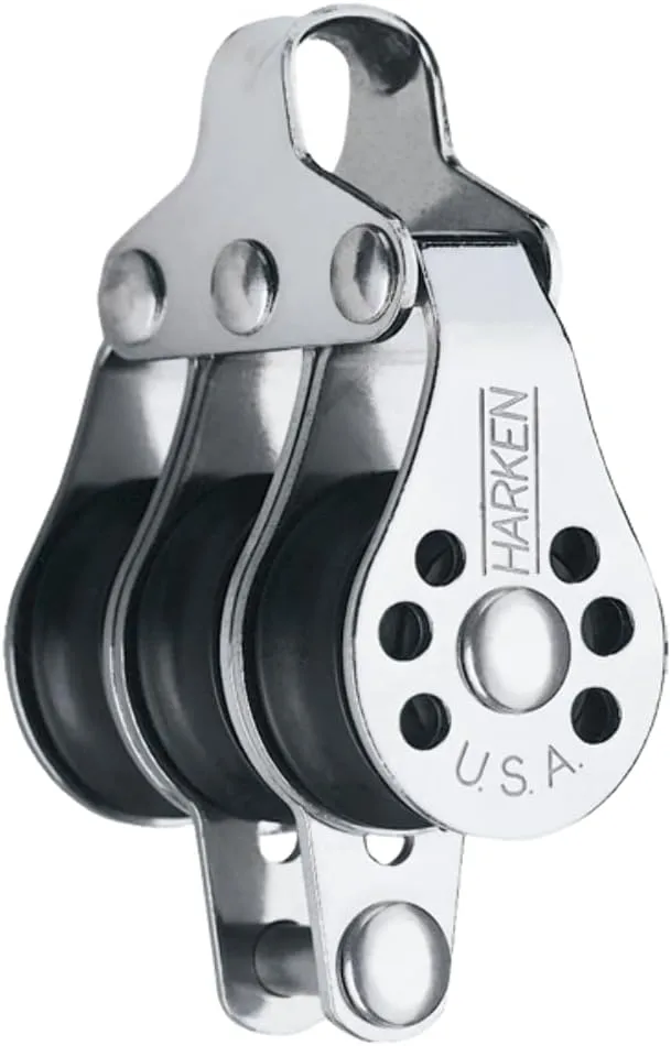 Harken 22mm Triple Micro Block w/Becket