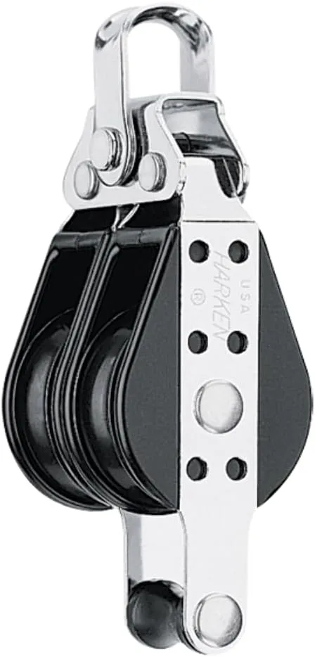 Harken 38mm Double Big Bullet Block w/Becket