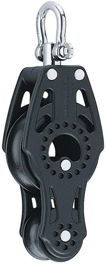 Harken 40mm Carbo Air Fiddle Block w/Swivel