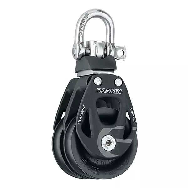 Harken 45mm Double Element Block w/Swivel