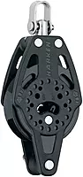 Harken 57mm Single Swivel Carbo Ratchet Block w/Becket
