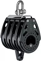 Harken 57mm Quad Block Swivel, Center Becket