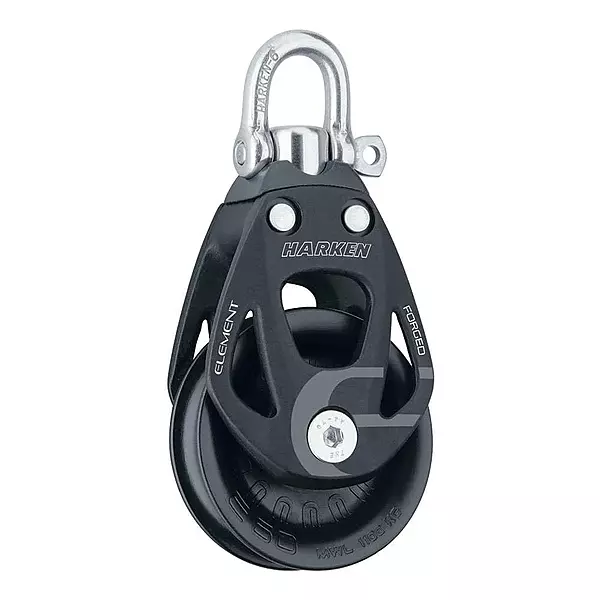 HARKEN Premium Sailing 60mm Single Element Swivel Boat Block, Part 6260