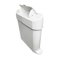 Harmony Slimline White Pedal 22L Sani Bin