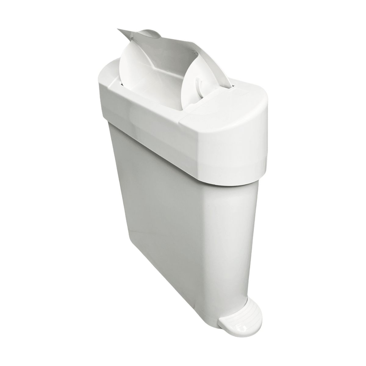 Harmony Slimline White Pedal 22L Sani Bin