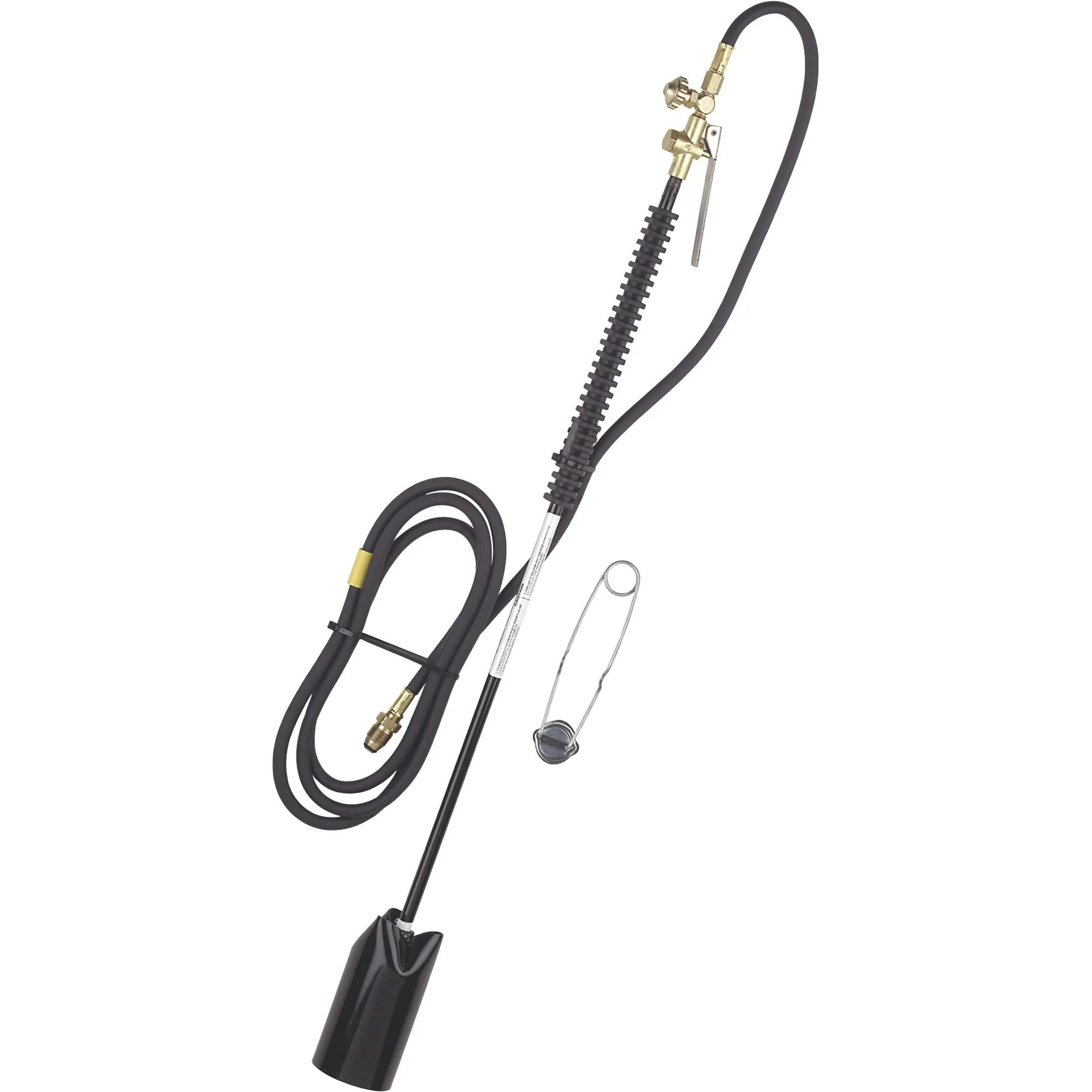 Torch, Propane, 39 in L, 10 ft Hose, 500, 000