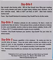 Stay-brite 8 1/8" 1#10009 (348-SB861)