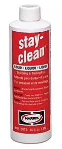 Stay-Clean Liquid Soldering Flux - ha sta-clean 32 oz flux40004
