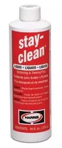 Stay-Clean Liquid Soldering Flux - ha sta-clean 32 oz flux40004