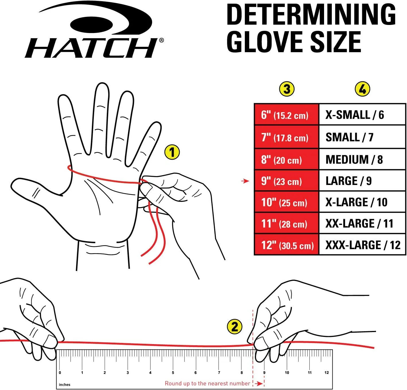 HATCH SGX11 Street Guard Cut-Resistant Tactical Police Duty Glove with Dyneema