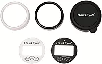 HawkEye DT2BX-TM In-Dash Depth Sounder with Air and Water Temperature (Includes Airmar Transom Mount Transducer)
