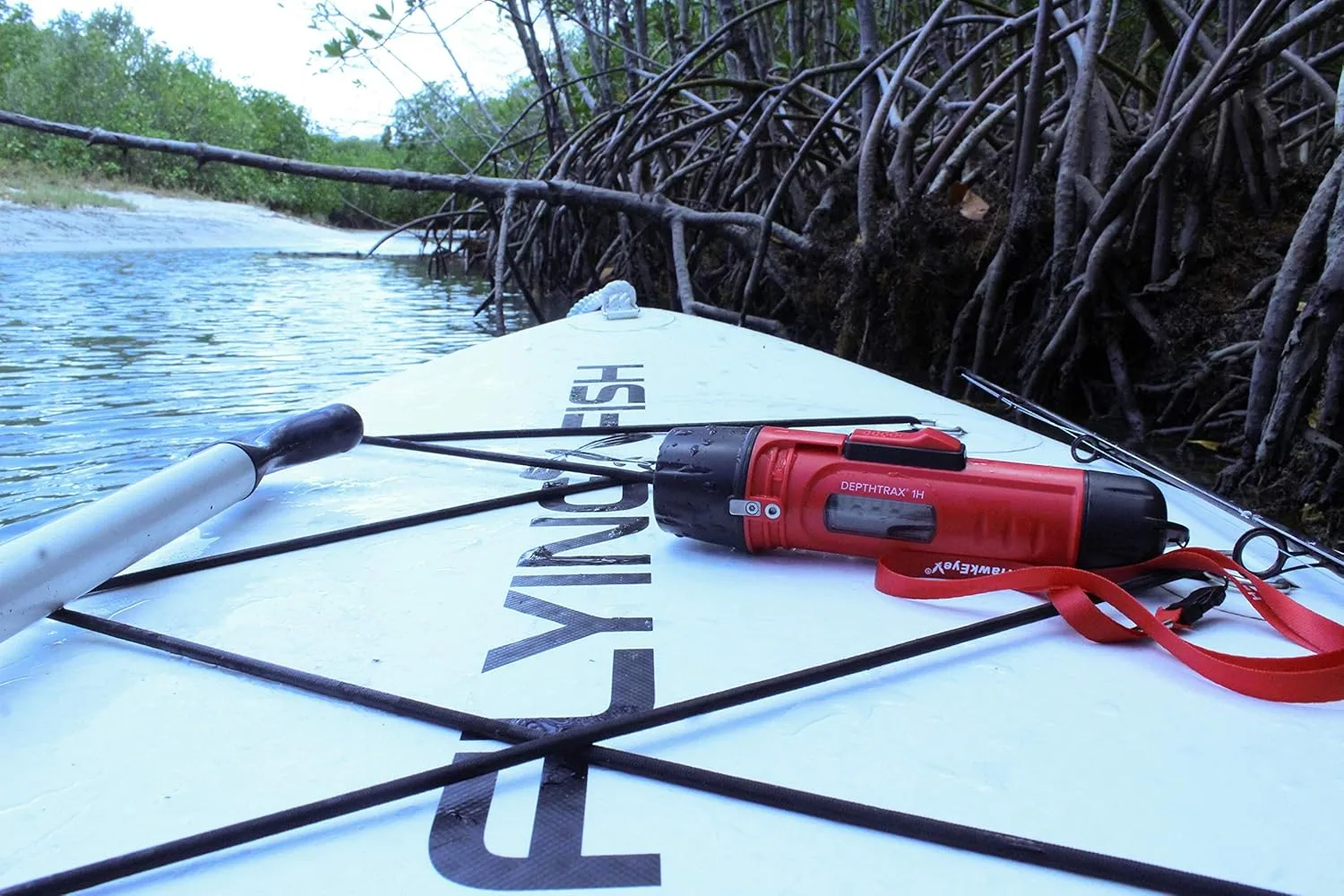 Hawkeye DepthTrax 1H Handheld Depth Finder & Temperature Reader - 300 ft