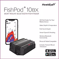 FISHPOD 10BX Boat Mount Bluetooth Fish Finder with AI Technology
