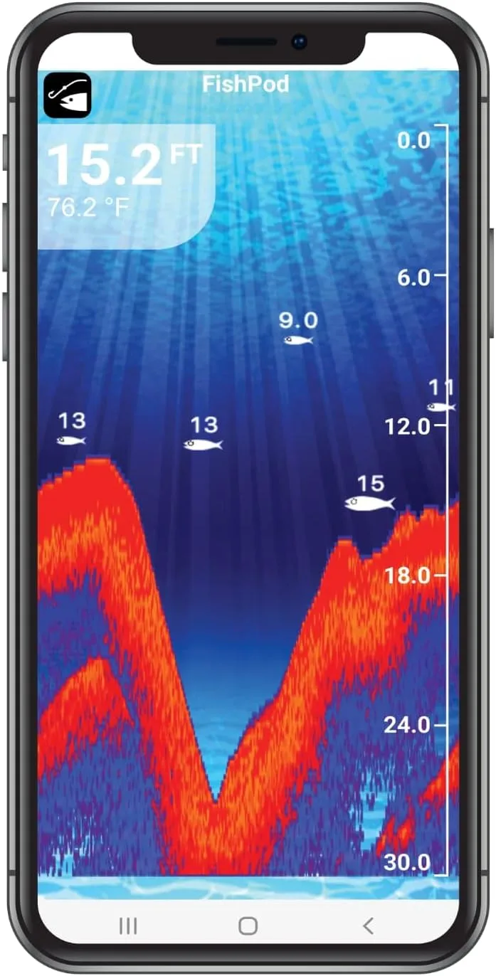 Hawkeye FishPod 5X Bluetooth Fish Finder