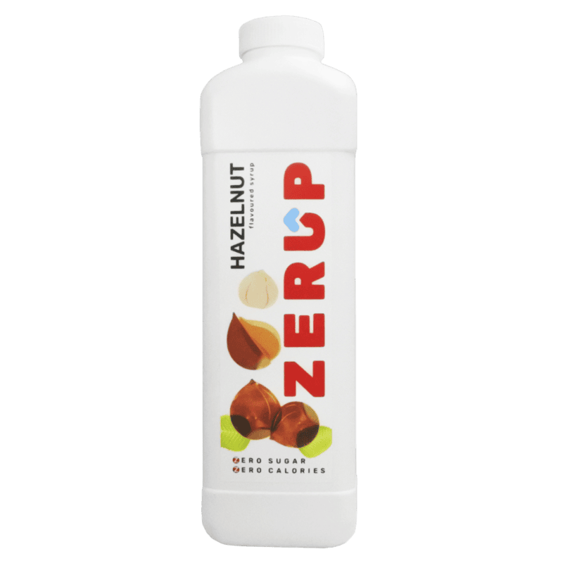 Zerup Zero Sugar Hazelnut Syrup 1L