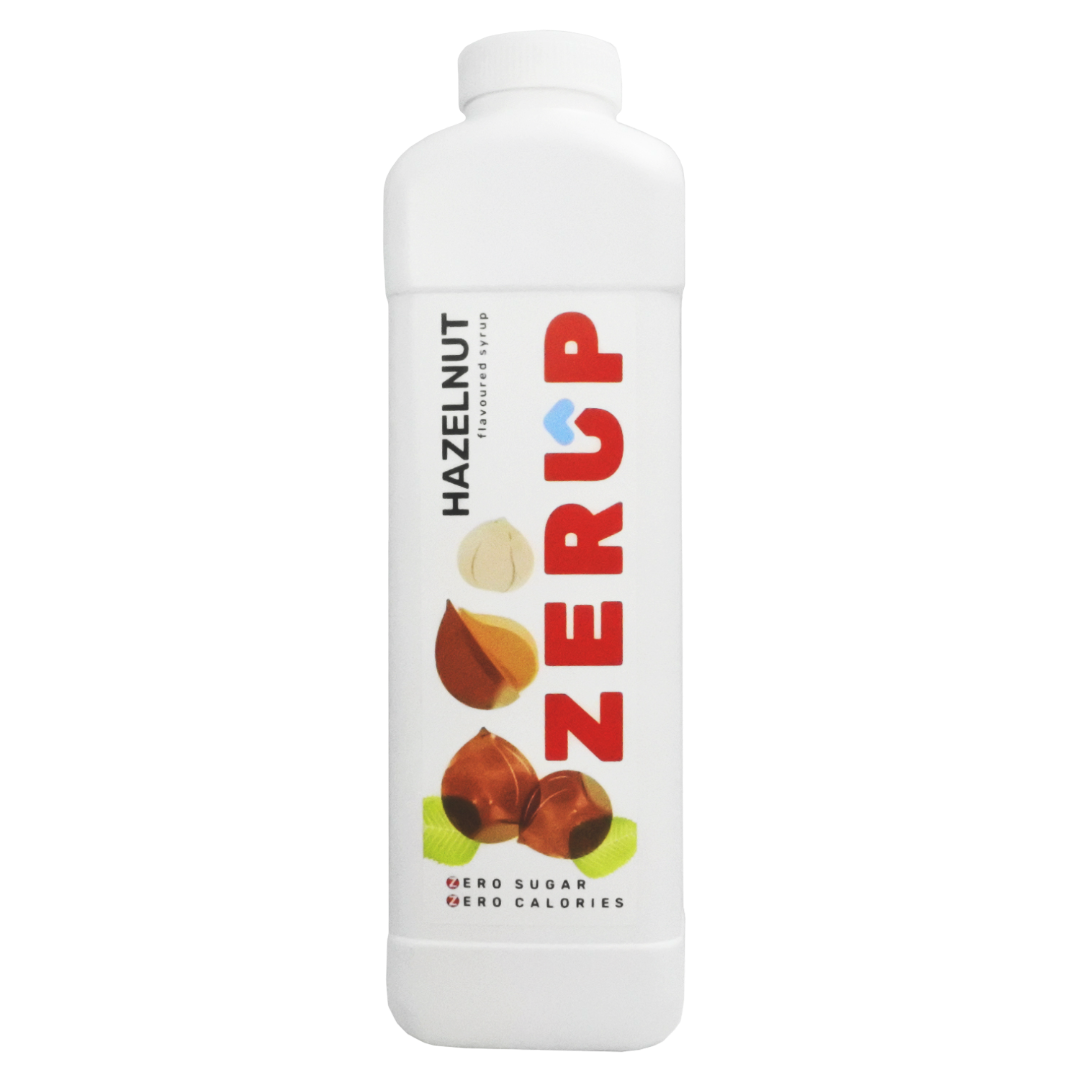 Zerup Zero Sugar Hazelnut Syrup 1L