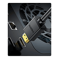 UGREEN HD104-10109 HDMI 4K Cable Male to Male Black 5m - Black