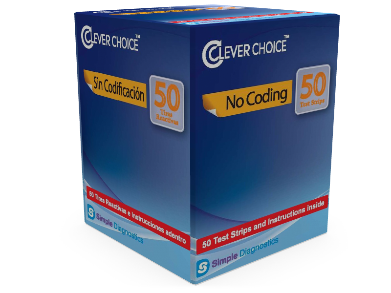 Clever Choice Retail Pack Test Strips for HD - CASE
