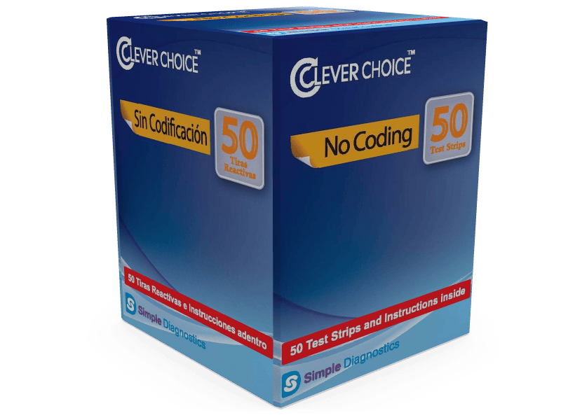 Clever Choice Retail Pack Test Strips for HD - CASE