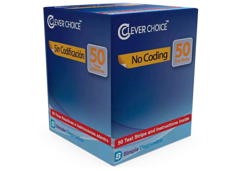 Clever Choice Retail Pack Test Strips for HD - CASE