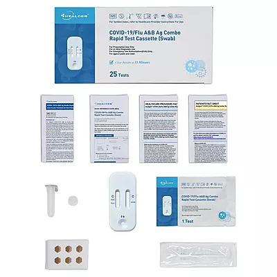 Healgen® COVID-19/Flu A&B Ag Combo Rapid Test Healgen® COVID-19/Flu A&B Ag Combo Rapid Test