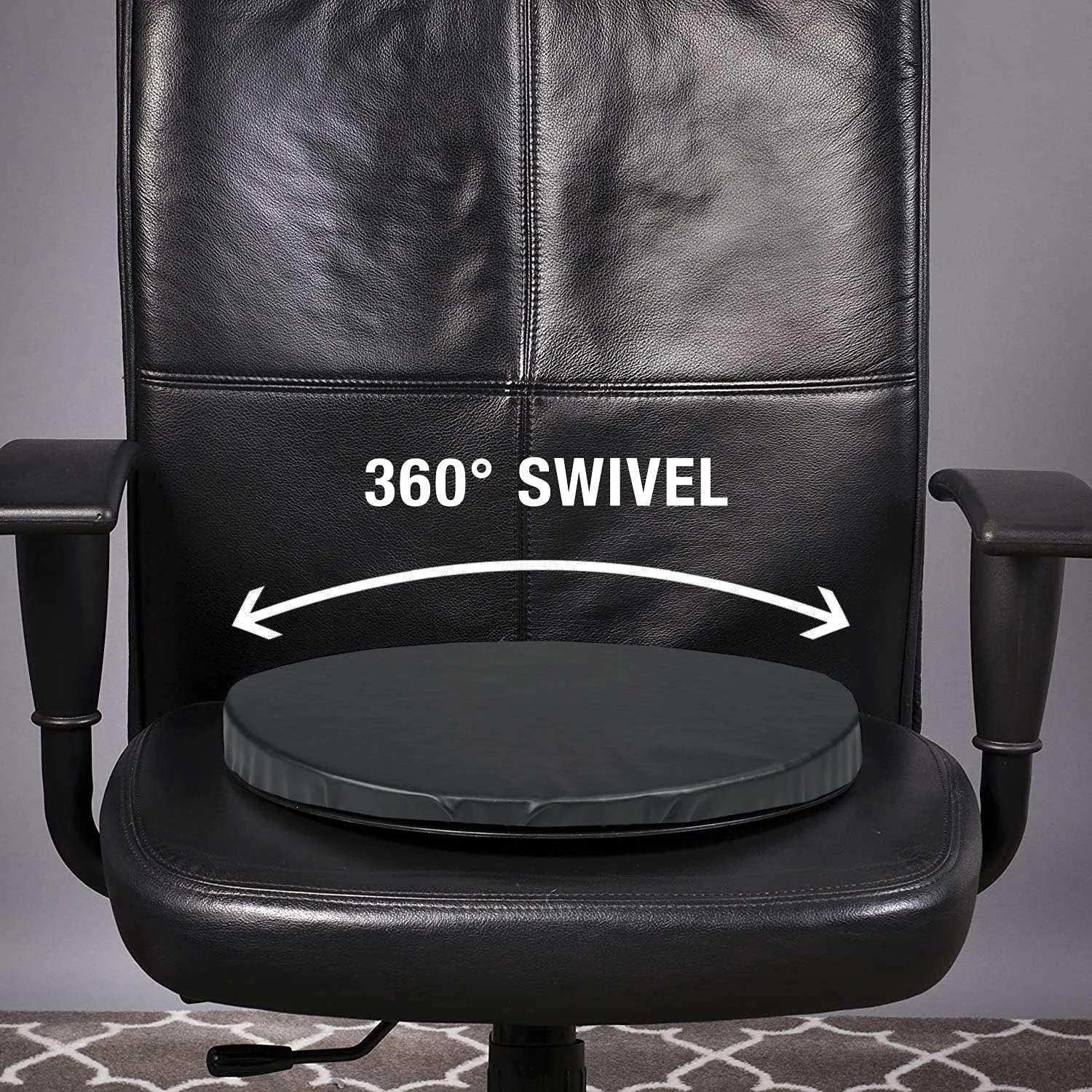 HealthSmart 360 Degree Swivel Seat Cushion, Chair Assist for Elderly, Swivel Seat Cushion for Car, Twisting Disc