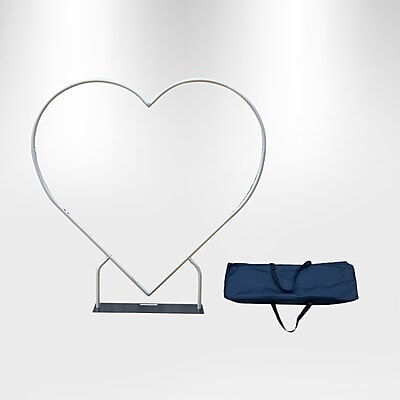 Heart-Shaped Backdrop