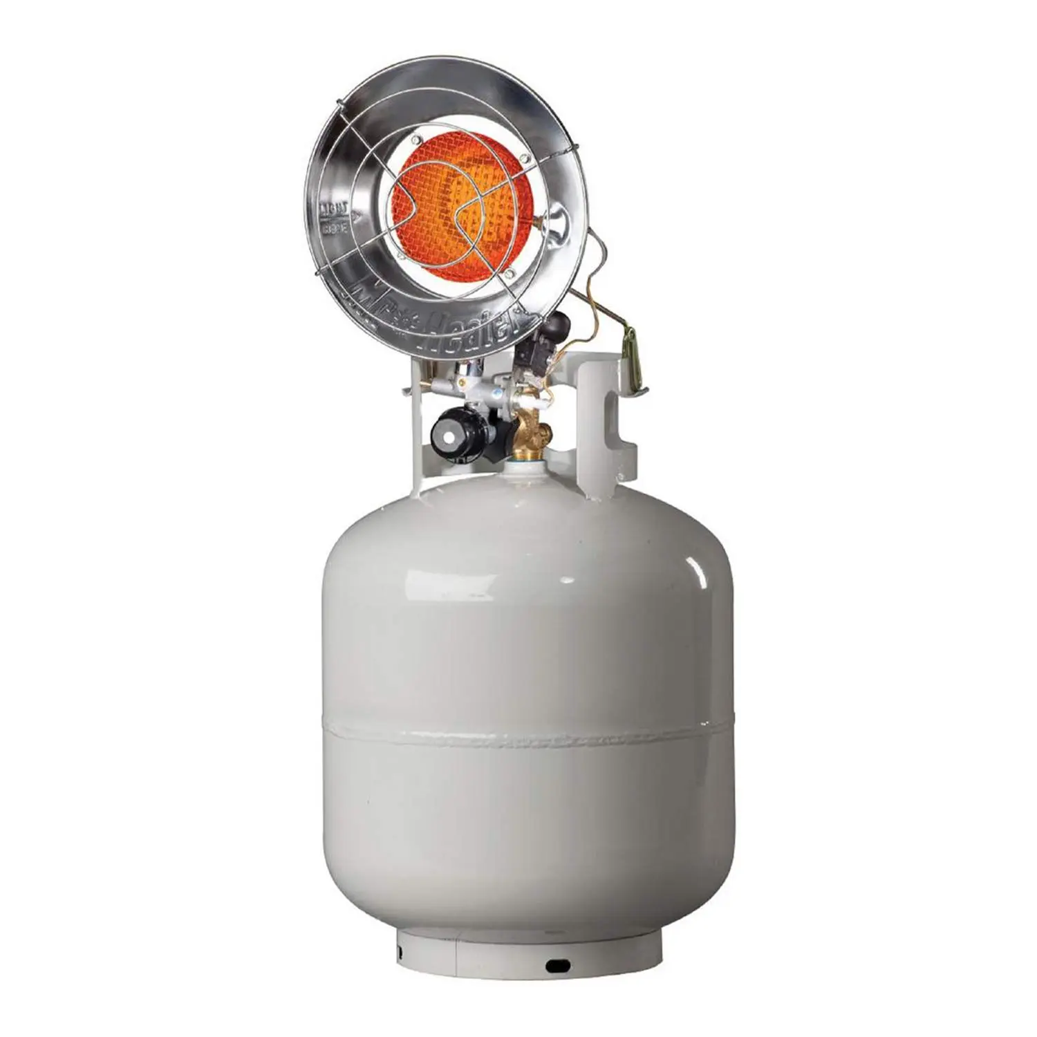 Mr Heater F242105 10-15K BTU Spark Ignition Tank Top Propane Patio Heater