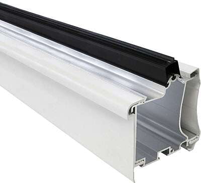 Eavesbeam for Self Support Bars, White