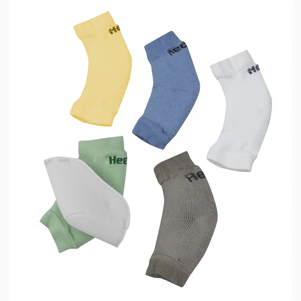 HeelBo Heel-Elbow Protectors, Large, White, Pack Of 12