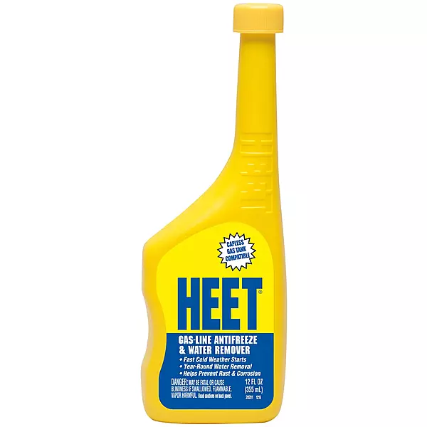 HEET Water Remover & Gas Line Antifreeze, 12 fl. oz.