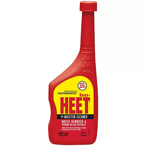 Heet ISO-HEET Premium Fuel-Line Antifreeze & Water Remover, 12 fl oz (28202)