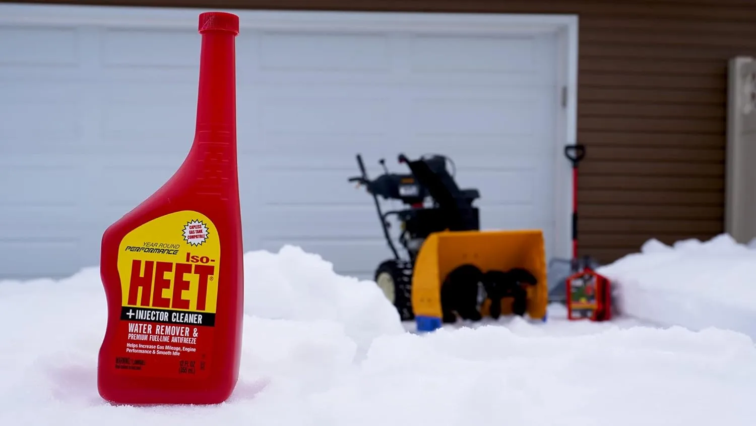 Heet ISO-HEET Premium Fuel-Line Antifreeze & Water Remover, 12 fl oz (28202)