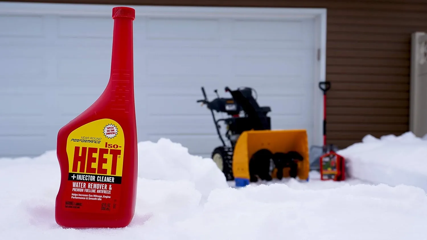 Heet ISO-HEET Premium Fuel-Line Antifreeze & Water Remover, 12 fl oz (28202)