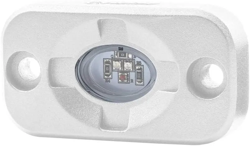 HEISE RGB Marine Accent Light - 1.5" x 3" - White/RGB