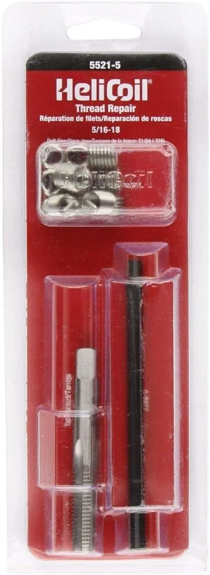 Heli-Coil 5521-6 3/8-16 Inch Coarse Thread Repair Kit