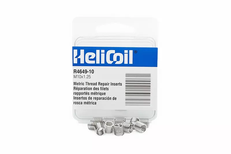 Heli-Coil Helical Insert, 304SS, M10 x 1.25, Pack of 12 (R4649-10)