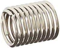 Heli-Coil R374512 M12 x 1.5 Free-Running Threaded Insert, 18 mm OAL, Pack of 6