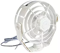 Hella 003361022 '3361 Series' 12V DC 2 Speed Turbo Fan with White Housing