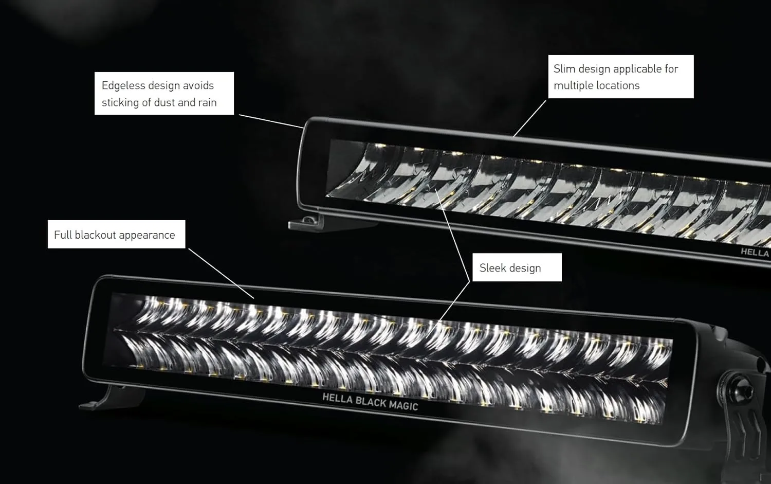 HELLA Black Magic Slim LED Light Bar