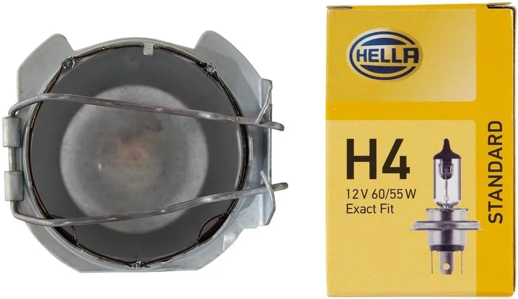 Hella 002395991 7" H4 Type Single High/Low Beam Headlamp