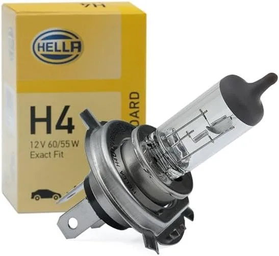 Hella 002395991 7" H4 Type Single High/Low Beam Headlamp