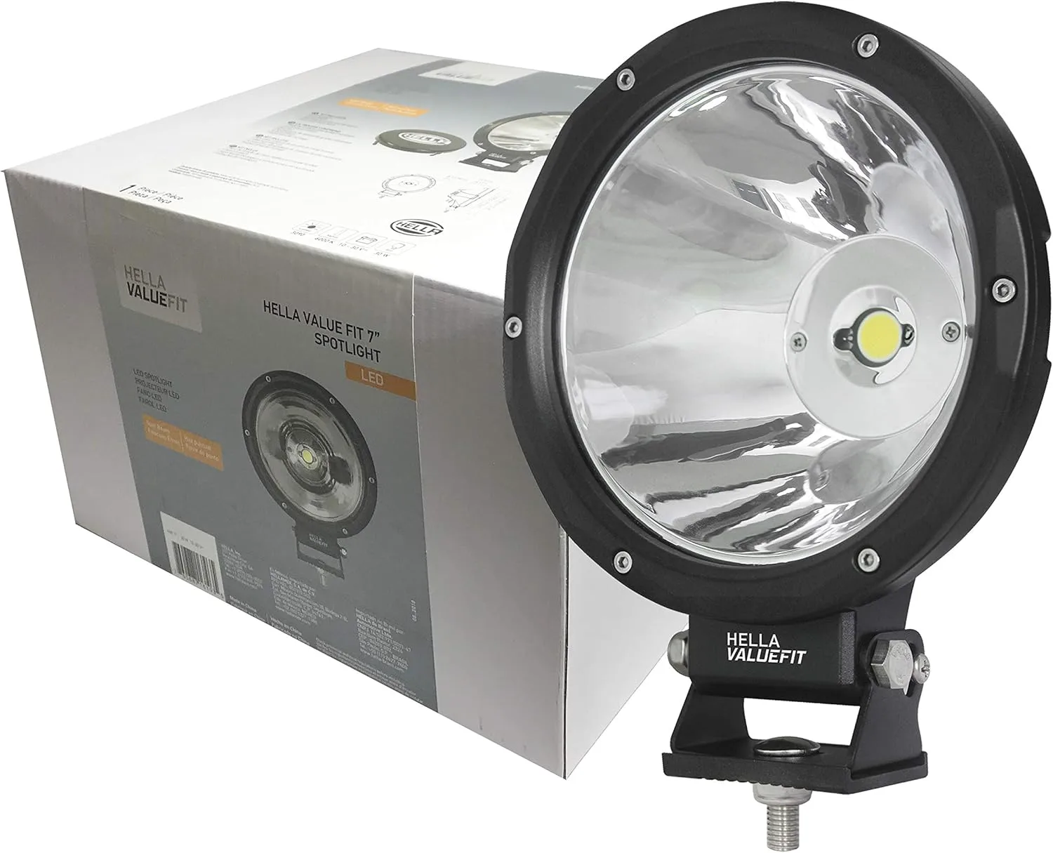 HELLA 357200011 ValueFit 7" Spot Beam Light, Multi