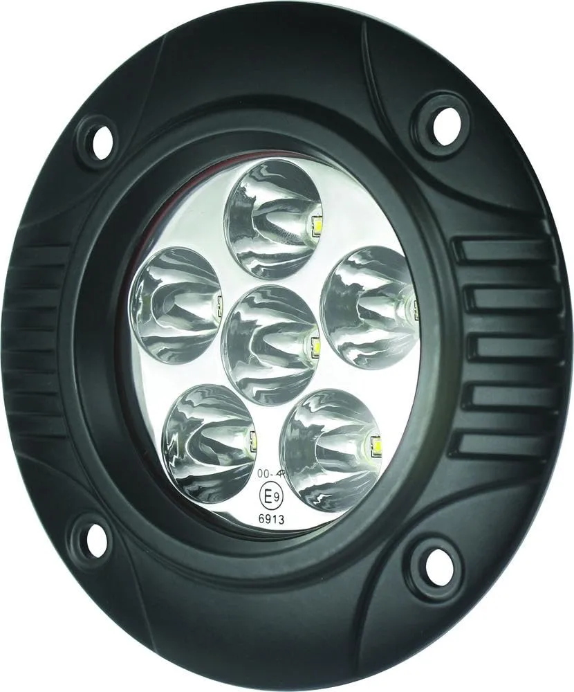 HELLA 357201011 ValueFit 90mm Spot Beam Light (Flush mount), Multi