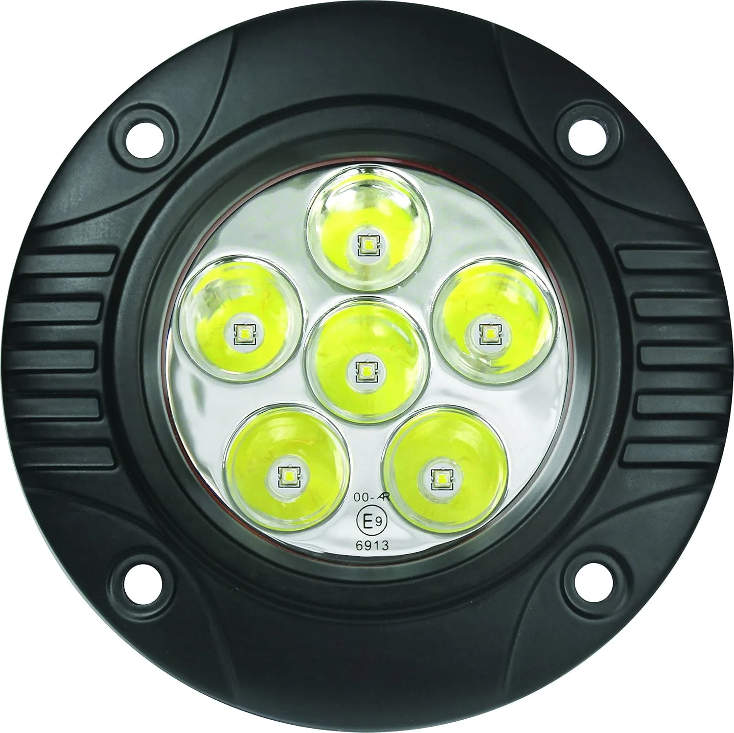HELLA 357201011 ValueFit 90mm Spot Beam Light (Flush mount), Multi