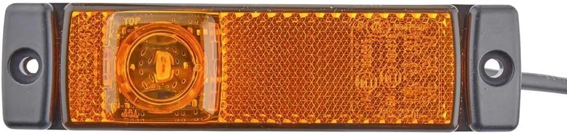 HELLA 2PS 008 645-011 Side Marker Light LED 12V Amber Horizontal