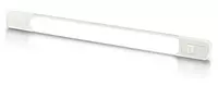 Hella Marine Surface Strip Light w/Switch - White LED - 12V