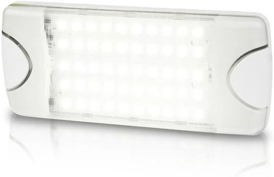 Hella Marine DuraLED 50 Low Profile Interior/Exterior Lamp - Wide White Spreader Beam
